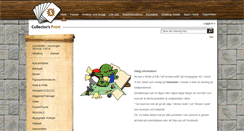 Desktop Screenshot of collectorspoint.se
